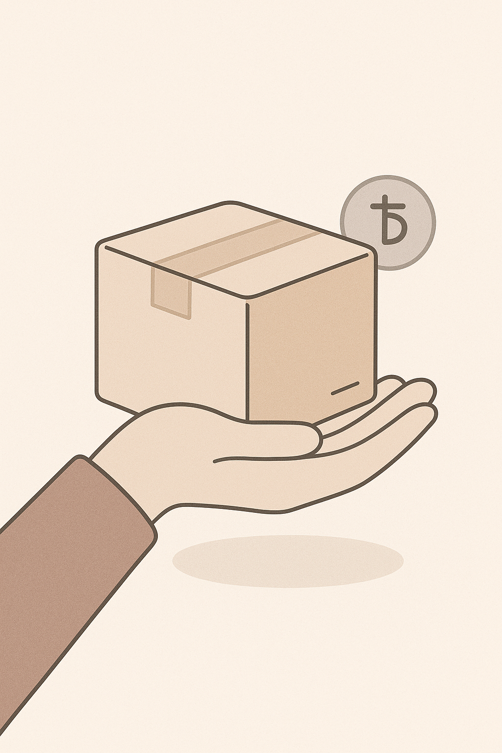 cash on delivery minimalista