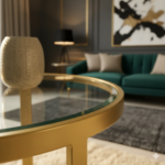 Lumin Edge Luxe Round Coffee Table