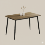 Elara Contemporary Wood Table