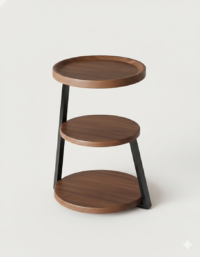 Orbitra Tiered Side Table