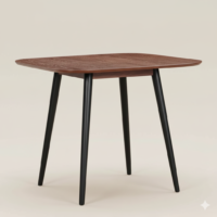 Axton Modern Wood & Metal Table