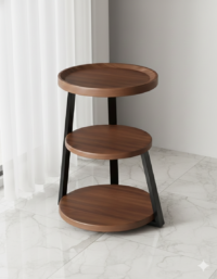 Orbitra Tiered Side Table