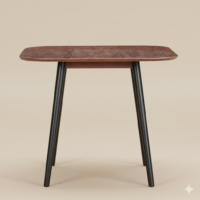 Axton Modern Wood & Metal Table