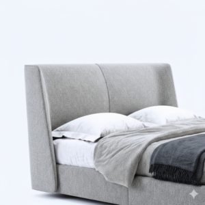Lunaro Modern Upholstered Platform Bed