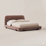 Lunara Curve Platform Bed