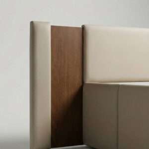 LuxeForm Modern Upholstered Platform Bed