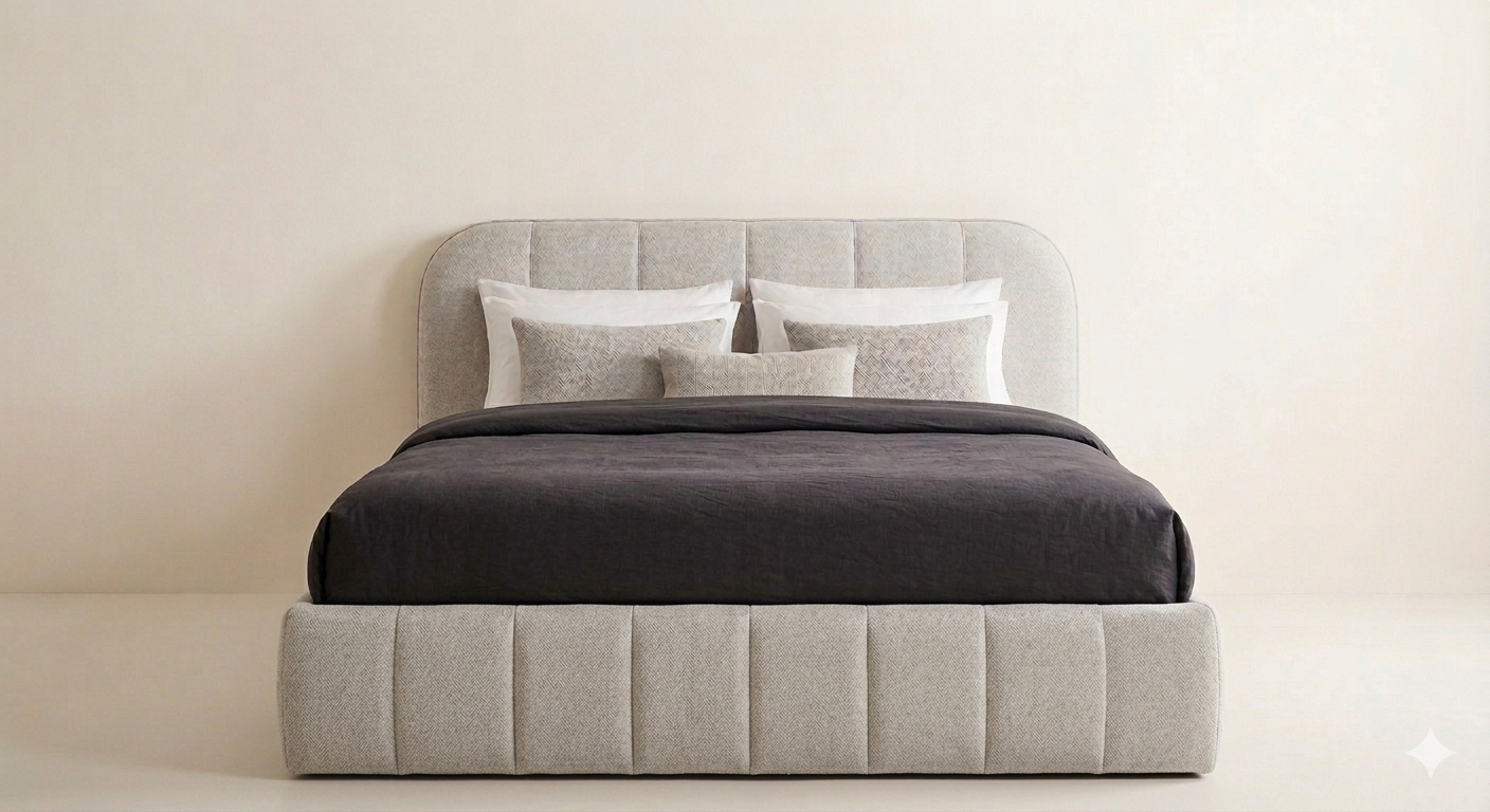 Aurora Haven Upholstered Platform Bed Aurora Haven Upholstered Platform Bed