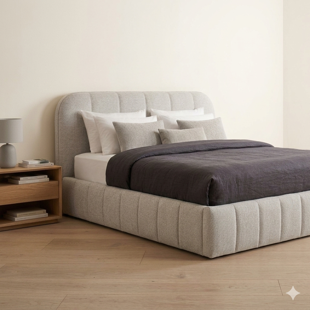 Aurora Haven Upholstered Platform Bed Aurora Haven Upholstered Platform Bed